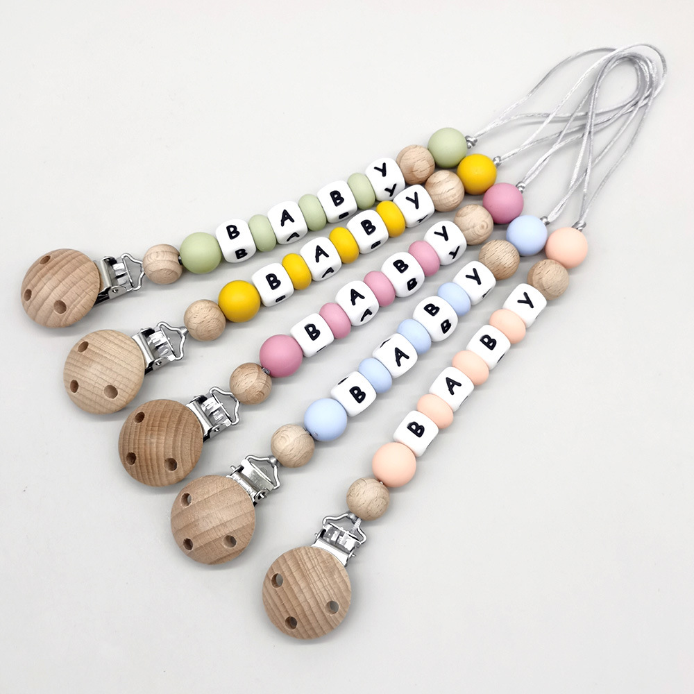 Clips para chupete con nombre  - Baby Products Toys reseña y precio